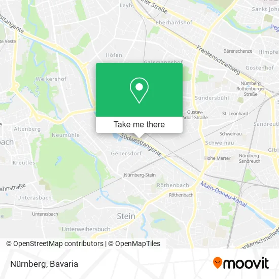Карта Nürnberg