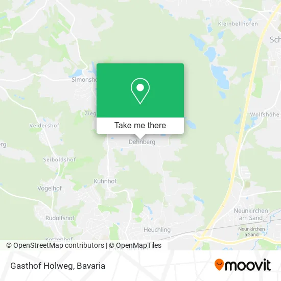 Карта Gasthof Holweg