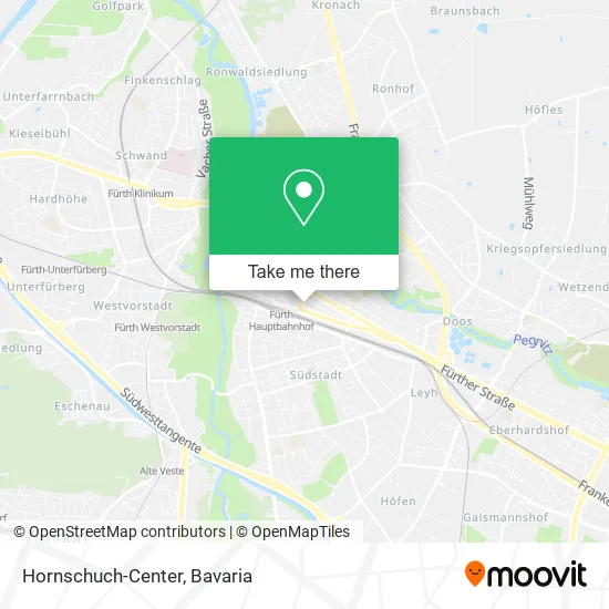 Hornschuch-Center map