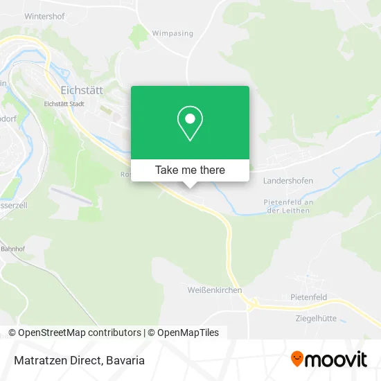 Карта Matratzen Direct