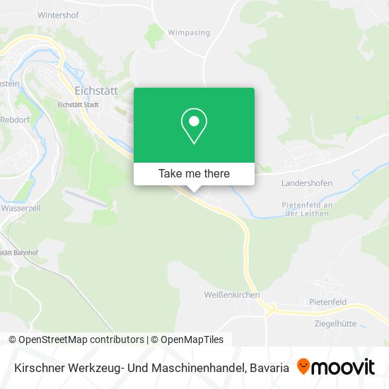 Kirschner Werkzeug- Und Maschinenhandel map