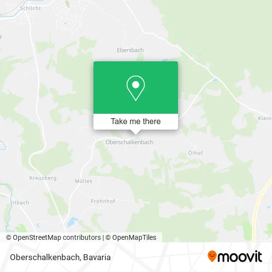 Карта Oberschalkenbach