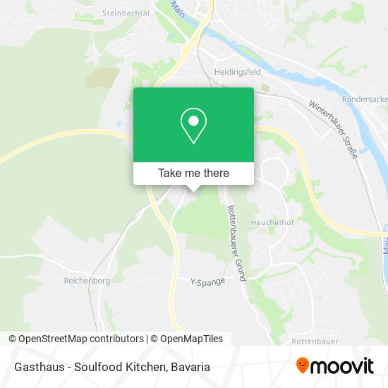 Gasthaus - Soulfood Kitchen map