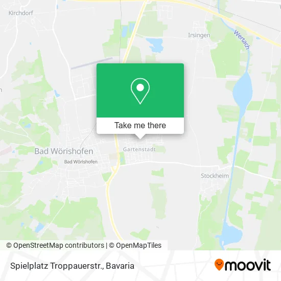 Карта Spielplatz Troppauerstr.