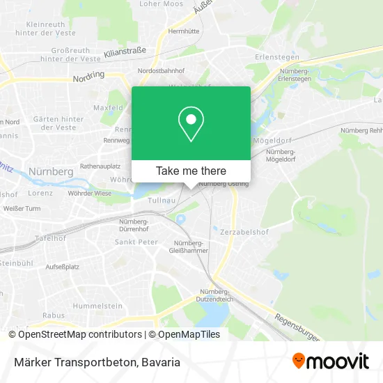 Карта Märker Transportbeton