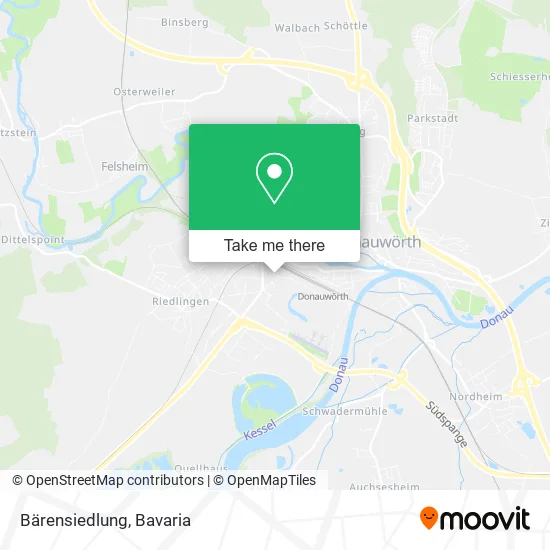 Карта Bärensiedlung