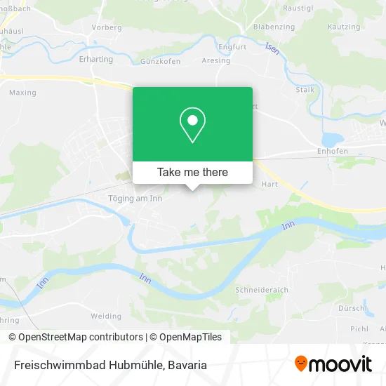 Карта Freischwimmbad Hubmühle