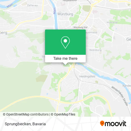 Карта Sprungbecken
