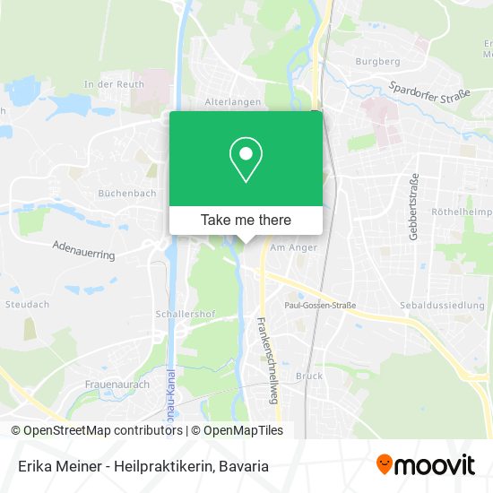 Erika Meiner - Heilpraktikerin map