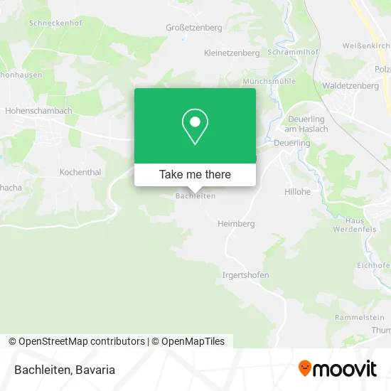 Карта Bachleiten