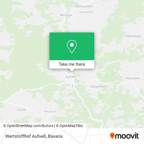 Wertstoffhof Aufseß map