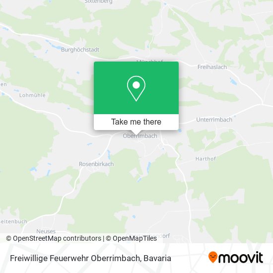 Freiwillige Feuerwehr Oberrimbach map