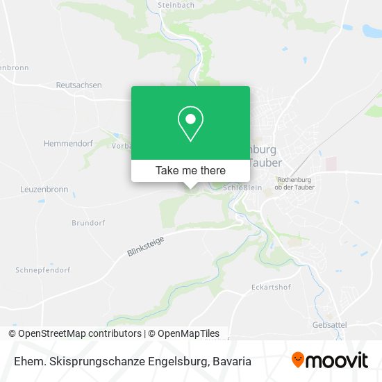 Ehem. Skisprungschanze Engelsburg map