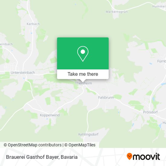 Brauerei Gasthof Bayer map