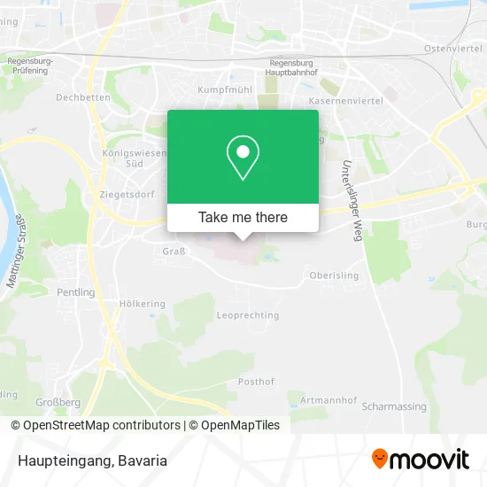 Карта Haupteingang