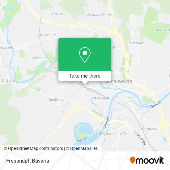 Карта Fressnapf