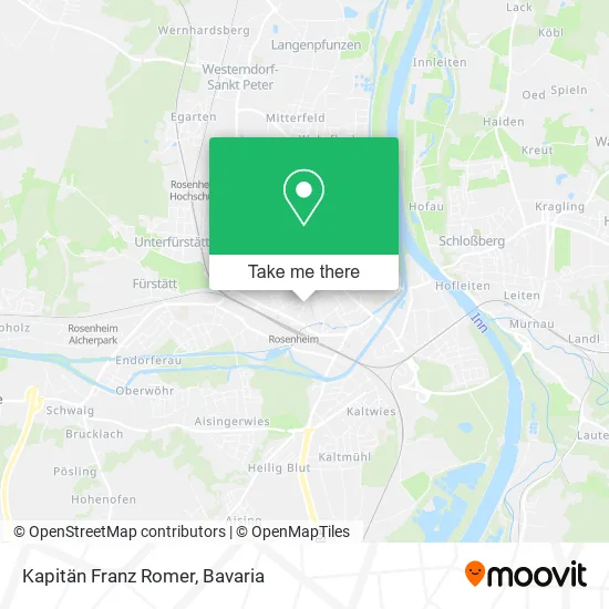 Kapitän Franz Romer map