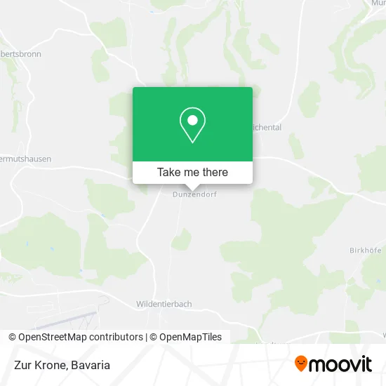Карта Zur Krone