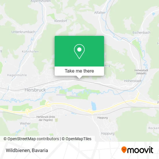Карта Wildbienen