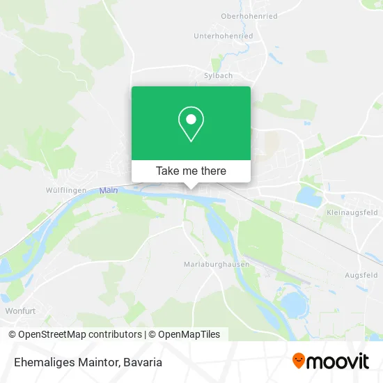 Карта Ehemaliges Maintor