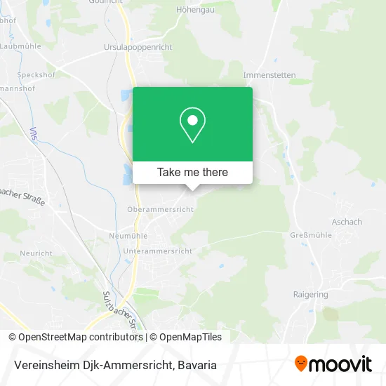 Карта Vereinsheim Djk-Ammersricht
