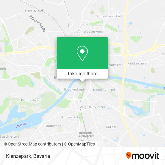 Карта Klenzepark