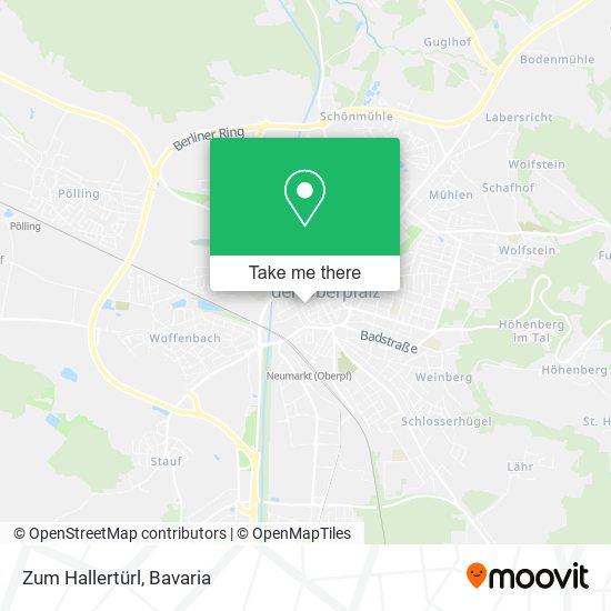 Карта Zum Hallertürl