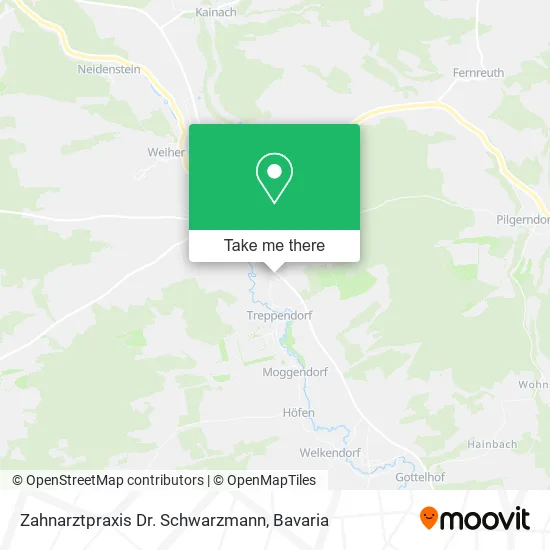 Карта Zahnarztpraxis Dr. Schwarzmann