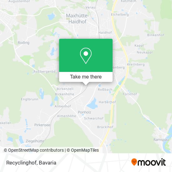 Recyclinghof map