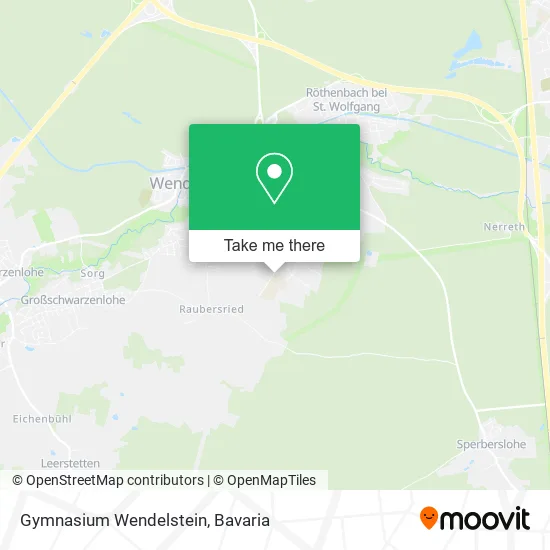 Карта Gymnasium Wendelstein