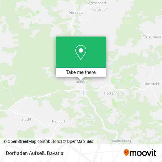 Карта Dorfladen Aufseß