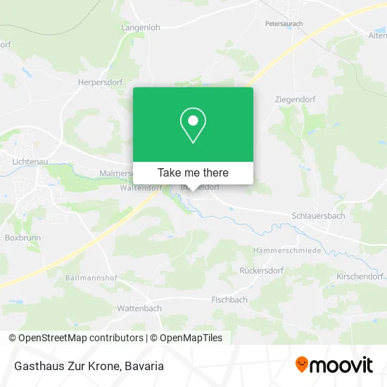 Карта Gasthaus Zur Krone