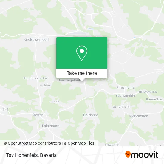Карта Tsv Hohenfels