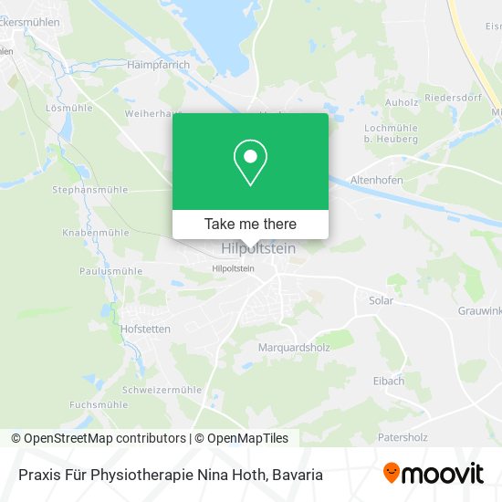 Praxis Für Physiotherapie Nina Hoth map