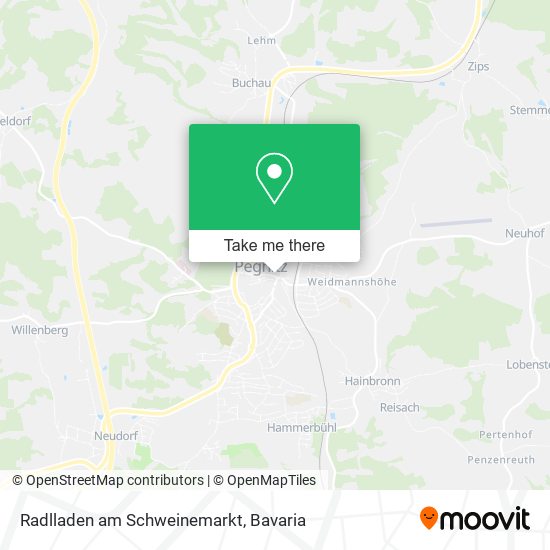 Radlladen am Schweinemarkt map