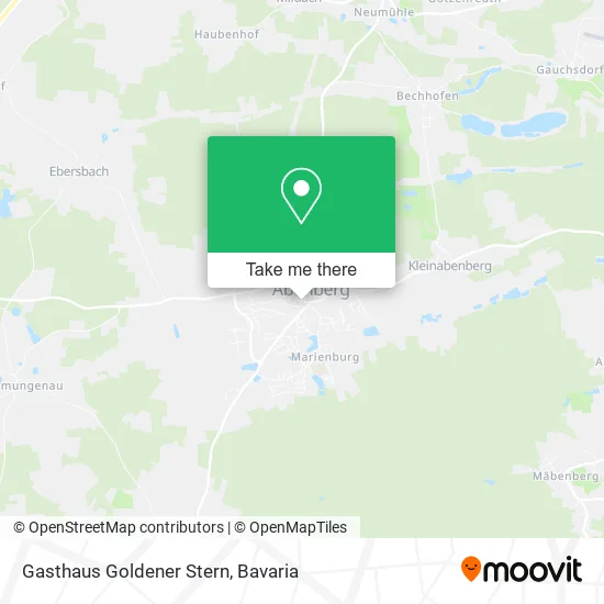 Карта Gasthaus Goldener Stern