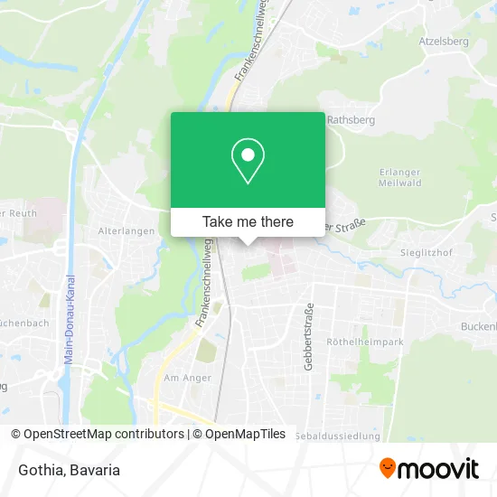 Карта Gothia