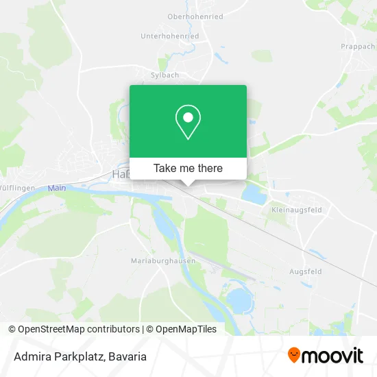 Карта Admira Parkplatz