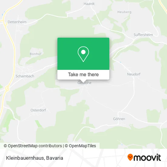 Карта Kleinbauernhaus