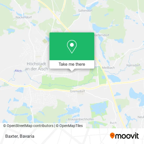 Карта Baxter