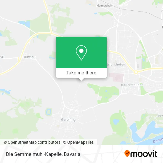 Карта Die Semmelmühl-Kapelle