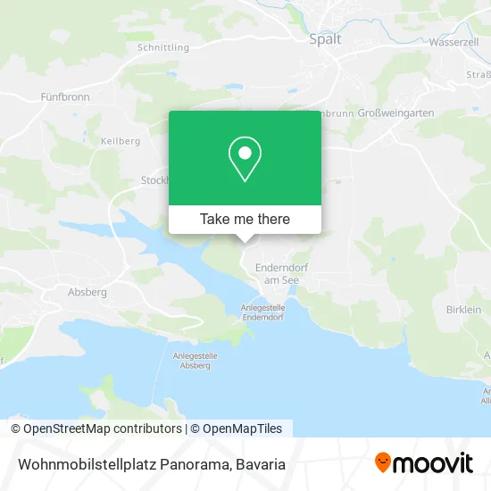 Карта Wohnmobilstellplatz Panorama