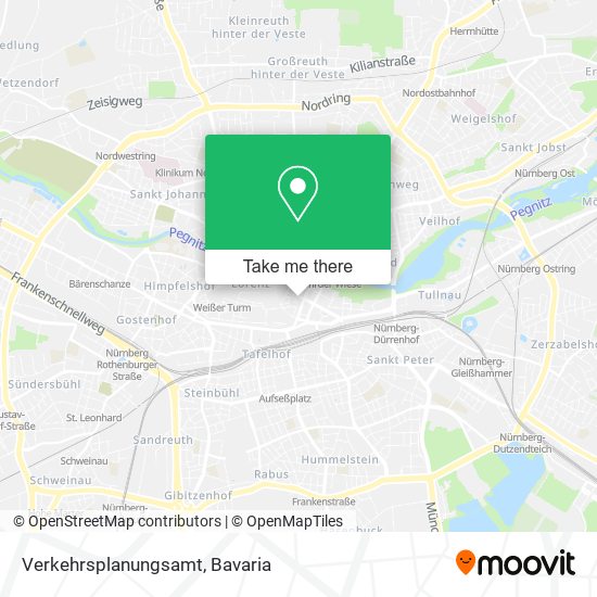 Карта Verkehrsplanungsamt