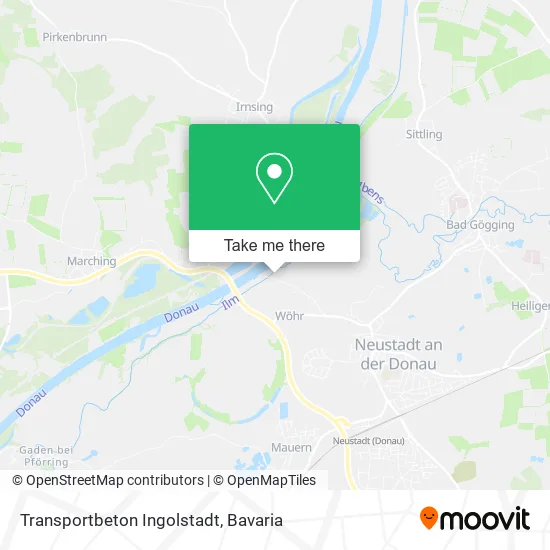 Карта Transportbeton Ingolstadt