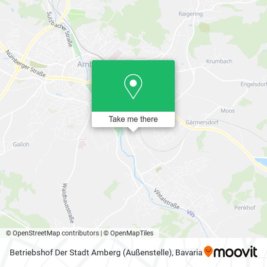 Betriebshof Der Stadt Amberg (Außenstelle) map
