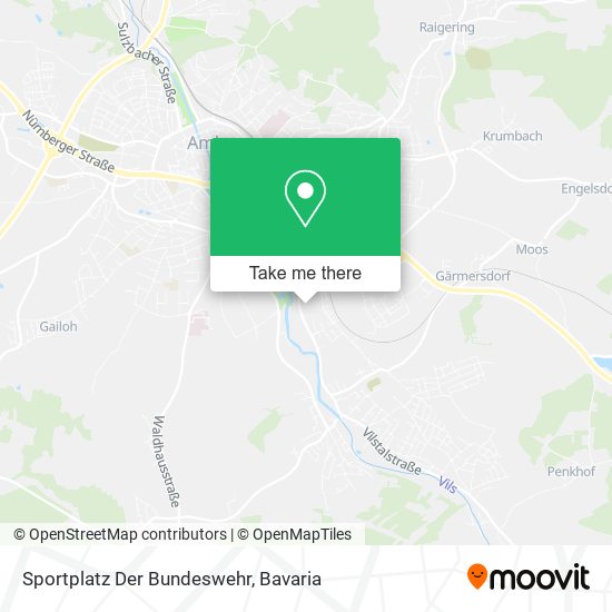 Sportplatz Der Bundeswehr map