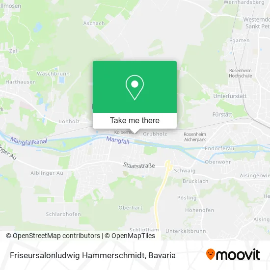 Карта Friseursalonludwig Hammerschmidt