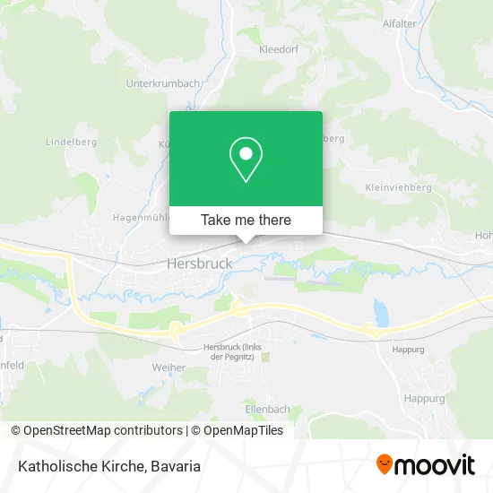 Карта Katholische Kirche