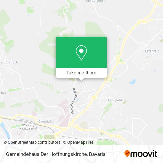 Gemeindehaus Der Hoffnungskirche map