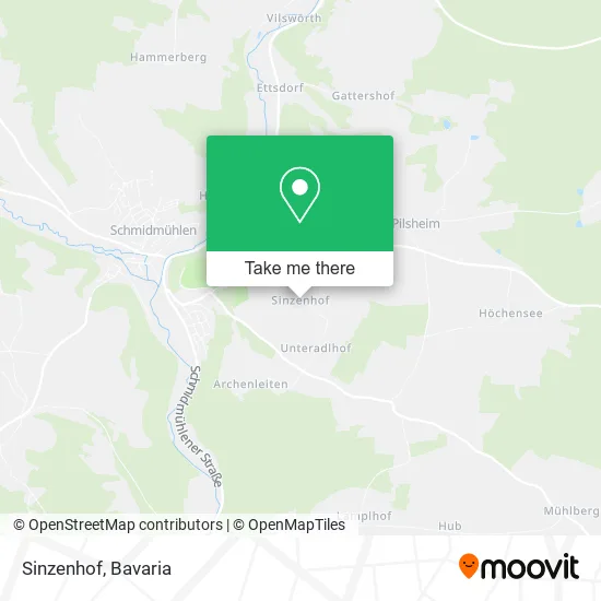Карта Sinzenhof